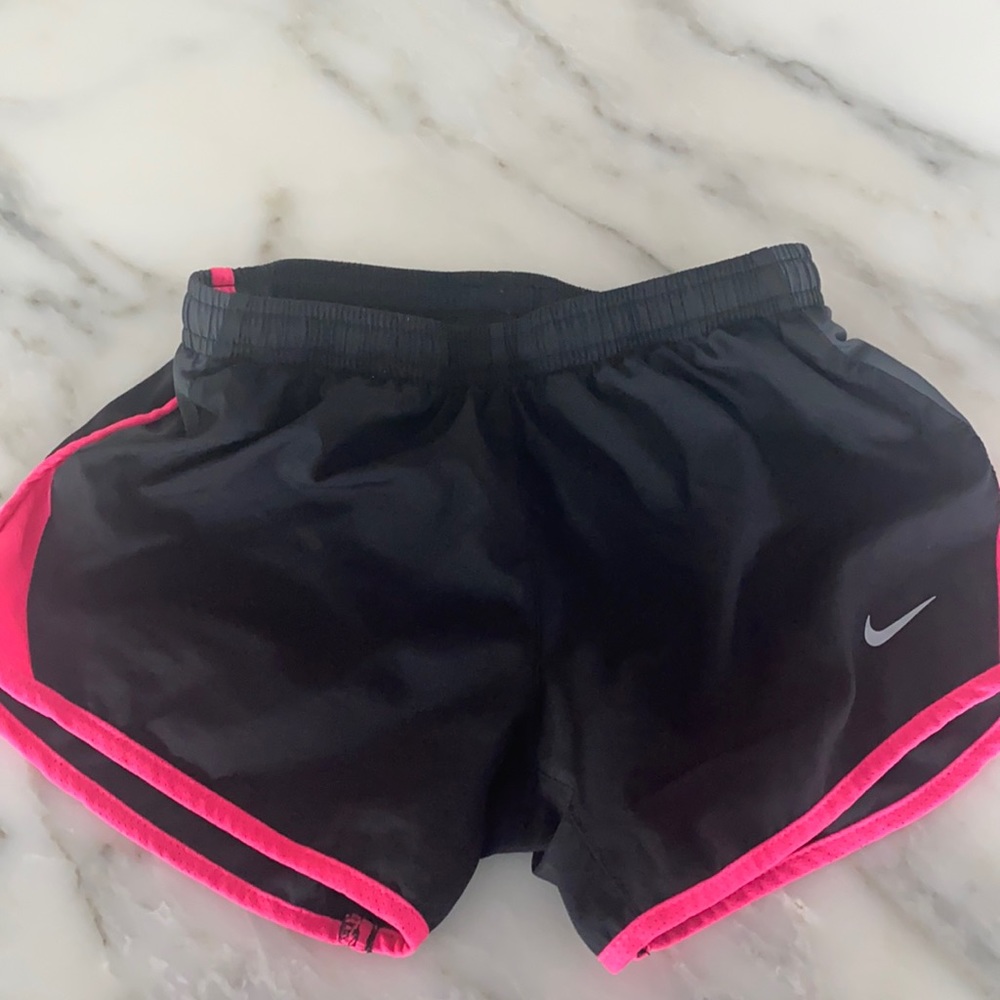 Girls small Nike track shorts